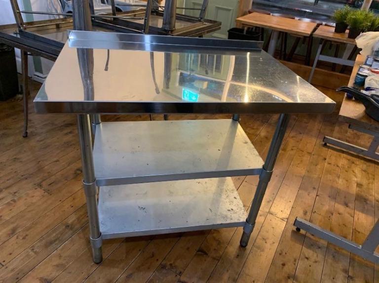 image for Kitchen prep table stainless steel