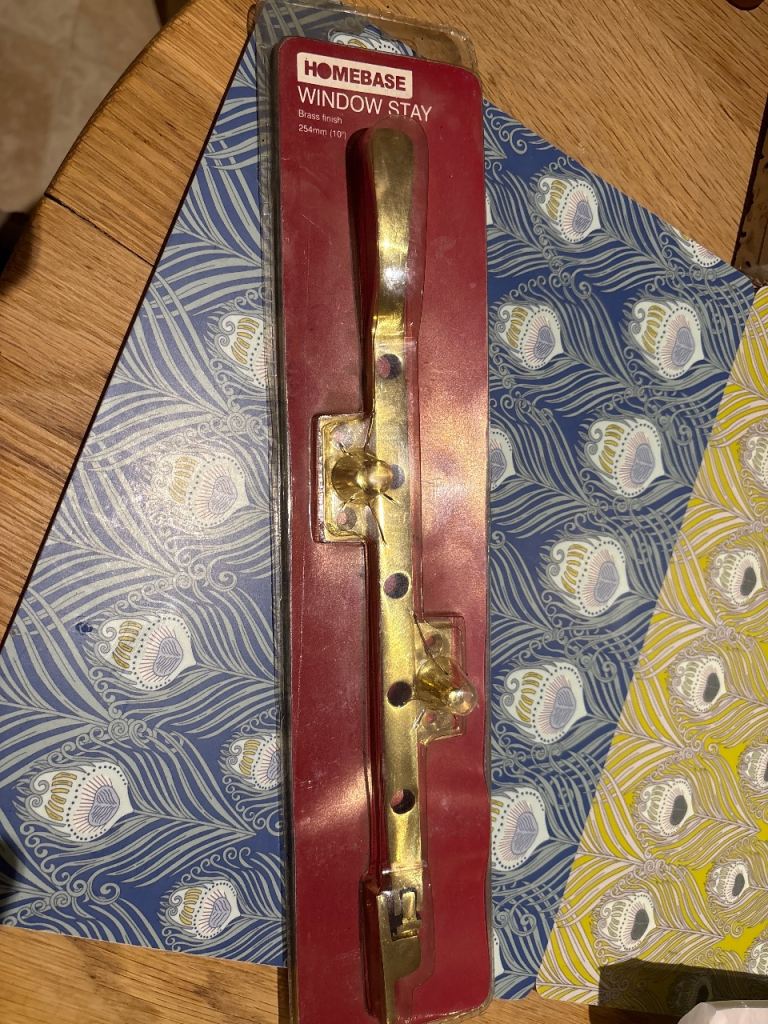 Brass Window Stay arm