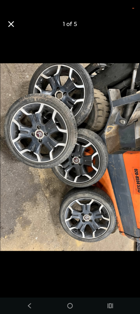 Citroen ds alloys 18s 