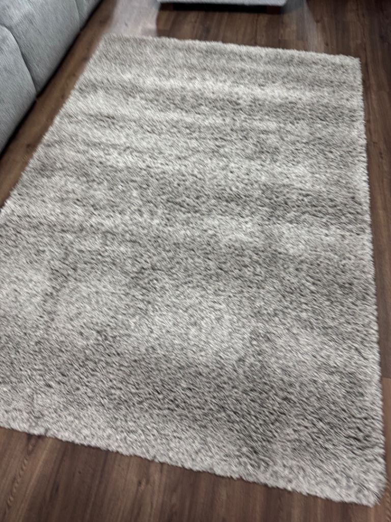 Mastercraft Twilight Shaggy Rug – Large Grey, Good Condition