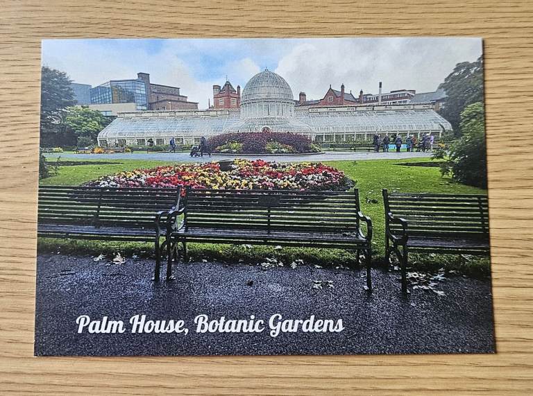 Palm House, Botanic Gardens Postcard – As Good As New