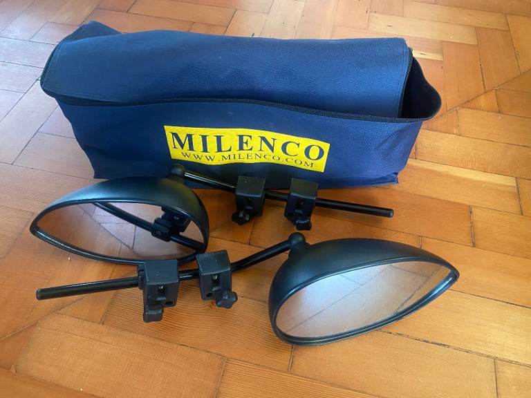 Pair of car towing mirrors - MILENCO