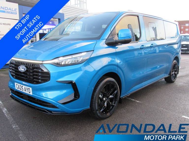 2025 Ford Transit Custom 2.0 EcoBlue 170ps H1 Double Cab Van Limited Auto PANEL VAN DIESEL Automatic