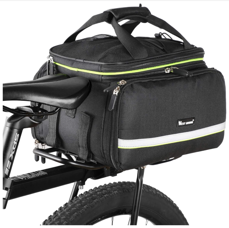 West Biking Bike Pannier Bag - Black, As Good As New