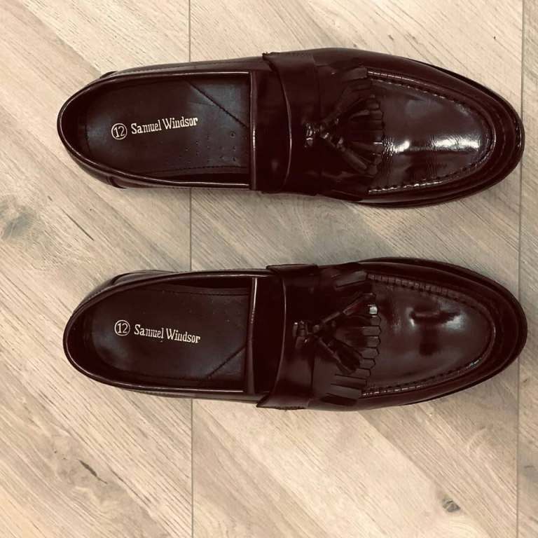 Samuel Windsor Brown Tassel Loafers – Size 12 – Smart/Casual