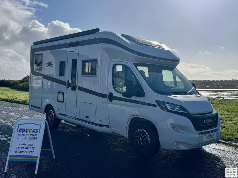 2024 Laika EcoVIP 3010l Fiat 2.2l Auto 140bhp 4 berth 4 belt High Spec fixed bed
