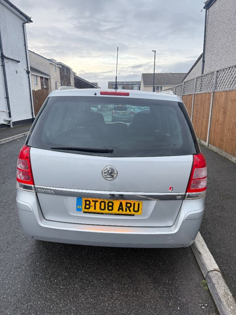Vauxhall, ZAFIRA, MPV, 2008, Manual, 1796 (cc), 5 doors