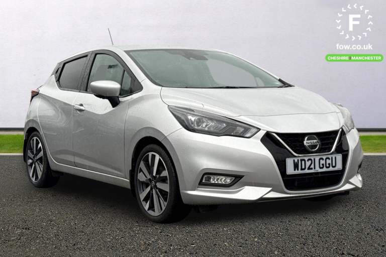 2021 Nissan Micra 1.0 IG-T 92 Tekna 5dr CVT Hatchback PETROL Automatic