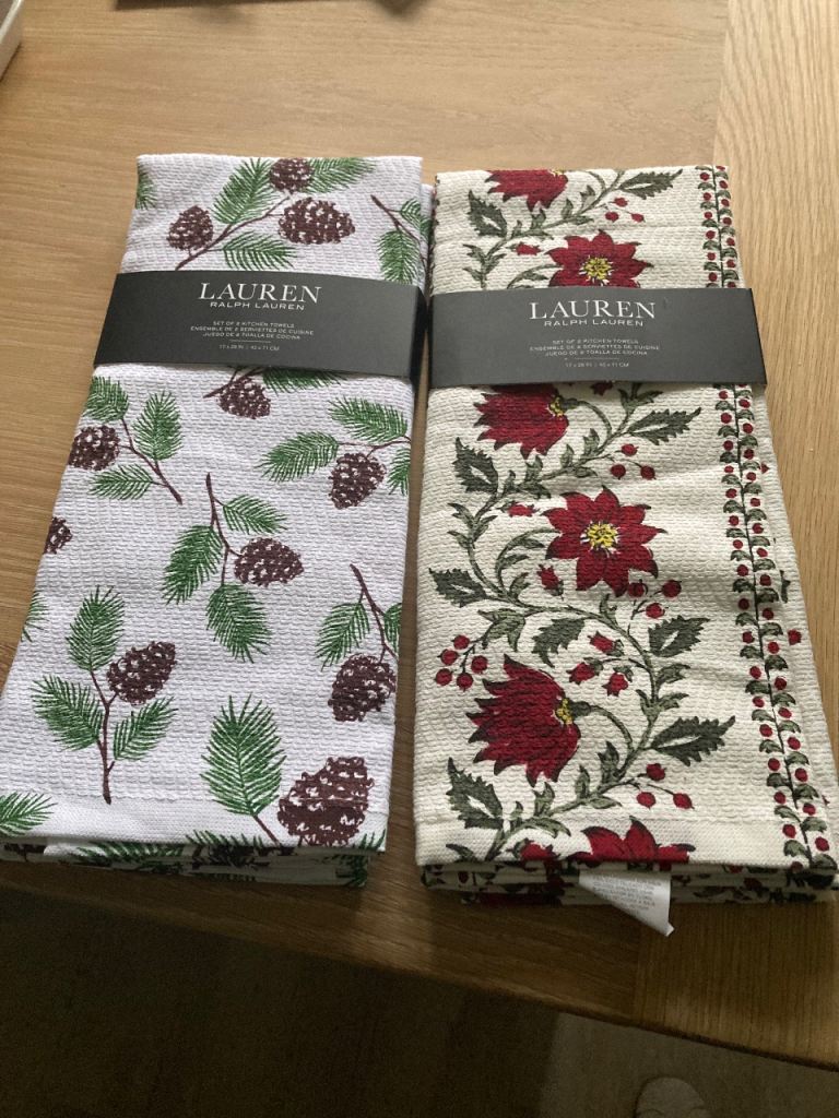 Ralph Lauren Kitchen Towels.