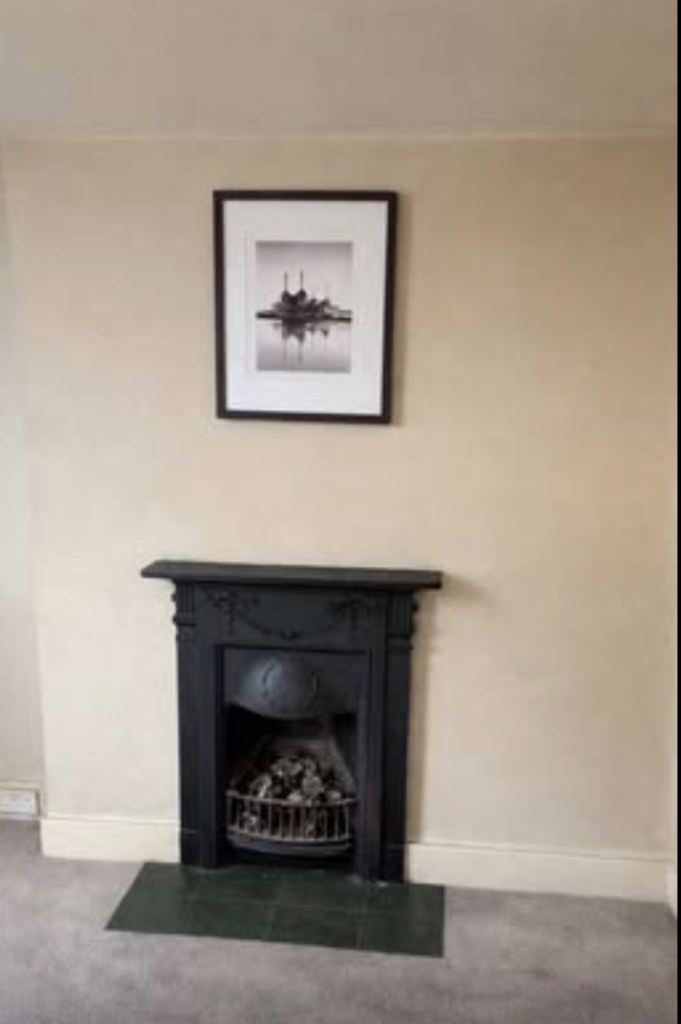 Original Victorian Cast Iron Gas Fireplace – Period Feature – Collection Only