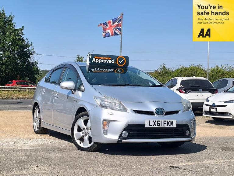 2012 Toyota Prius 1.8 Hybrid 5dr 5 Seats 2 keys ULEZ Compliant Hatchback Petrol/Electric Hybrid A...