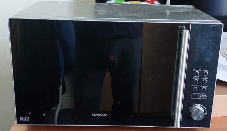 Microwave, mini fridge & filing unit