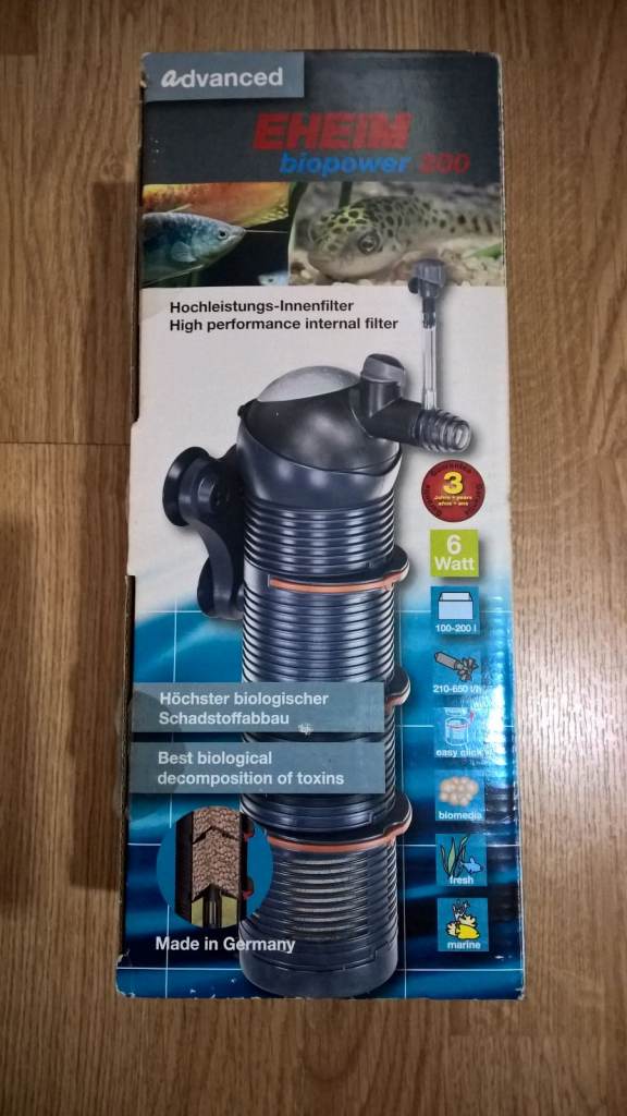 Eheim Biopower 200 Aquarium Fish tank Filter,