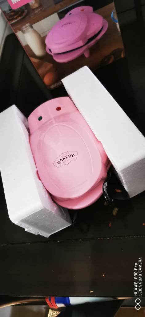 Pink Mini Doughnut Maker 