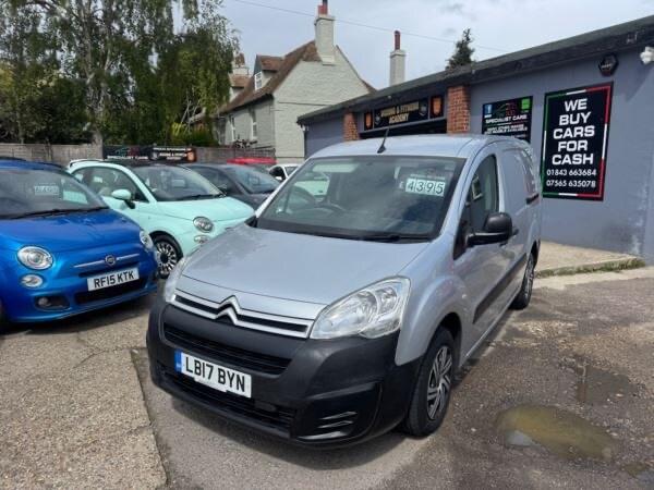 2017 Citroen Berlingo 1.6 BlueHDi 750Kg LX 100ps PANEL VAN Diesel Manual