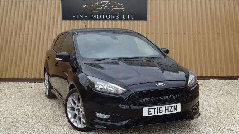 FORD FOCUS 1.0 T EcoBoost ST-Line Black Manual Petrol 2016