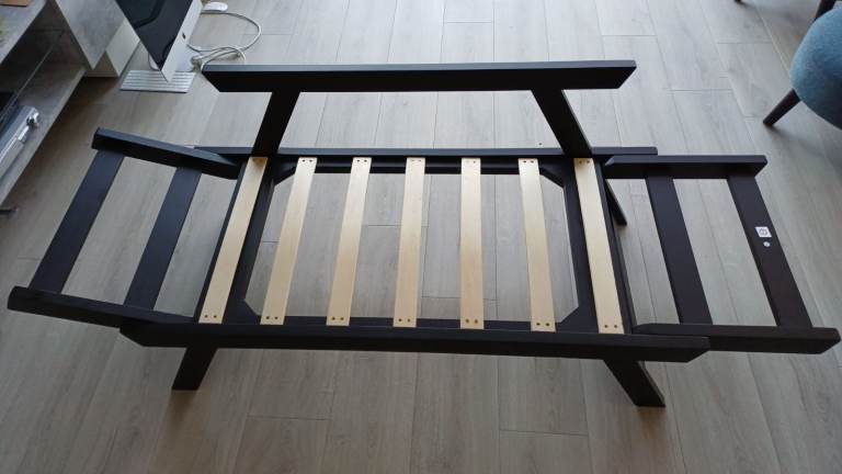 HOMCOM Chaise Lounge Sofa Bed