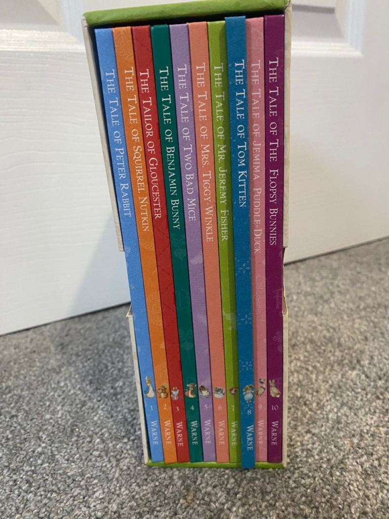 Beatrix Potter The Peter Rabbit Library - 10 Books, As Good As New | in ...