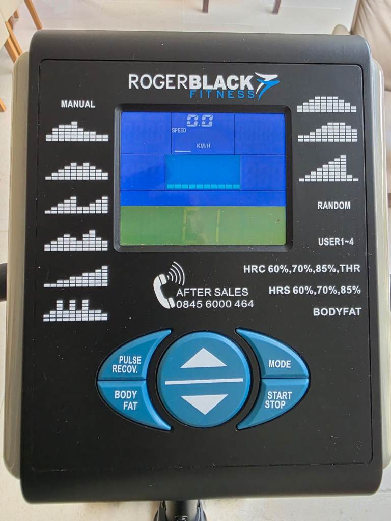 Roger BLACK exercises bick 