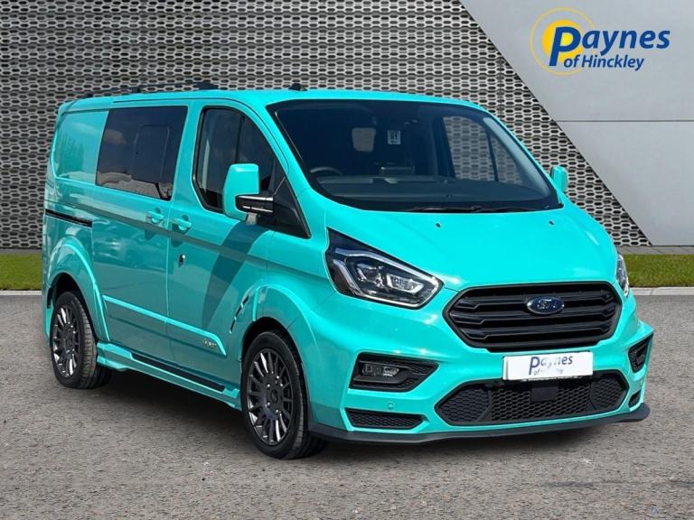 2023 Ford Transit Custom 320 L1 MS-RT Double Cab 2.0L 170PS AUTO Silema Green 