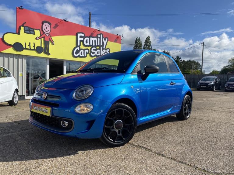 FIAT 500 1.2 S LOW MILEAGE STUNNING CONDITION AND COLOUR NEW CAMBELT KIT SERVICE