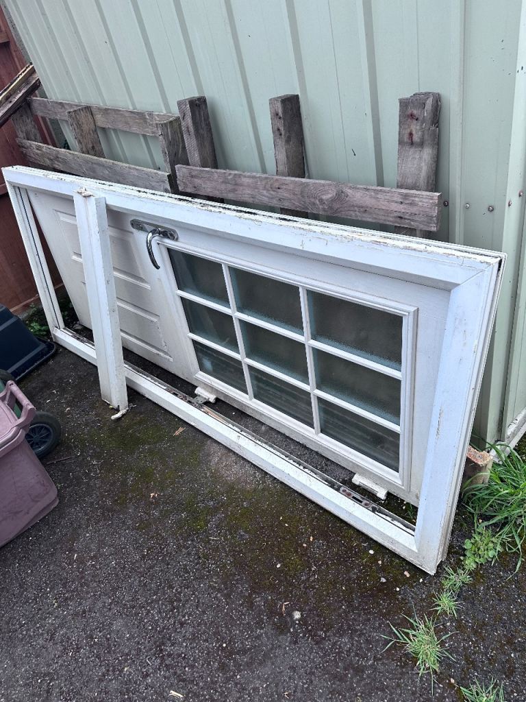 Free double glazed door