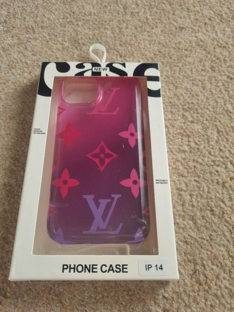 New iPhone 14 Phone Case – Pink & Purple Gradient