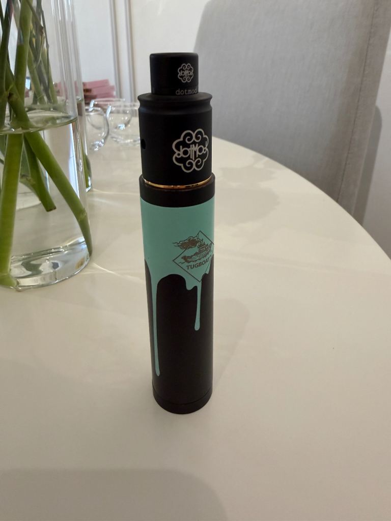 Authentic Dotmod Petri V2 RDA + Tugboat V2.5 Mech Mod Setup