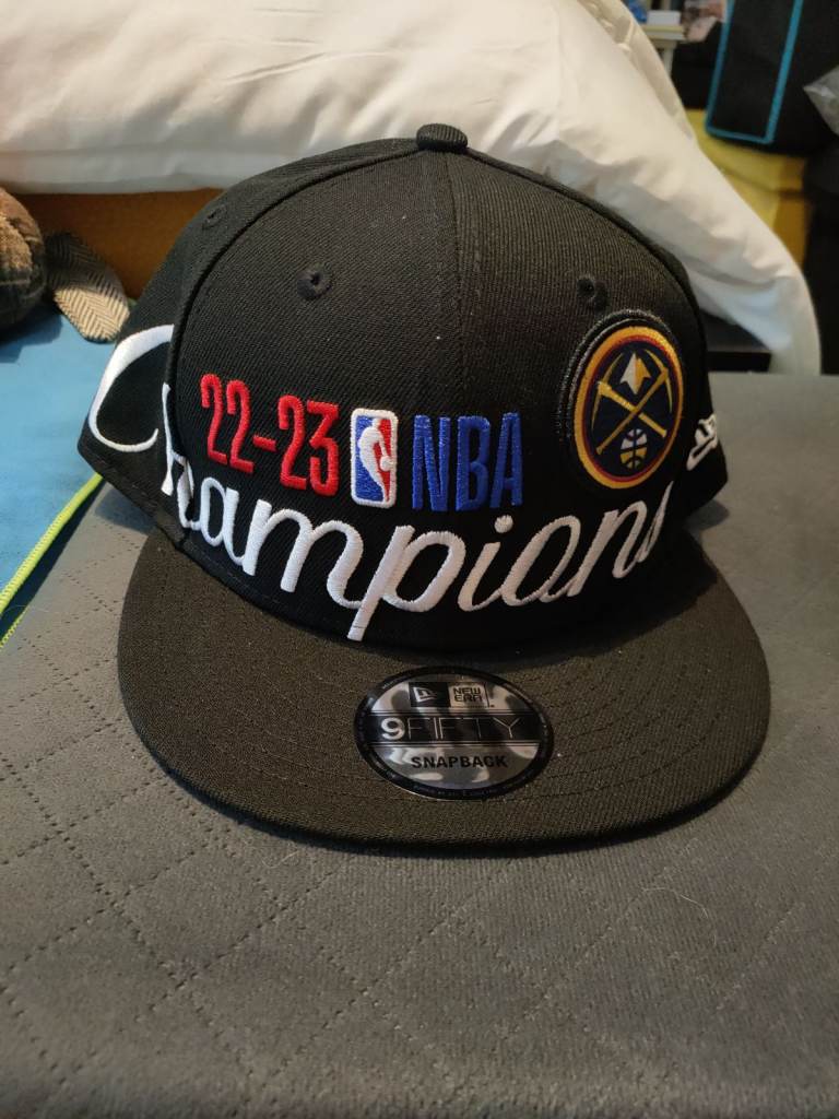 Nba New Era Denver Nuggets 22-23 champions snapback hat