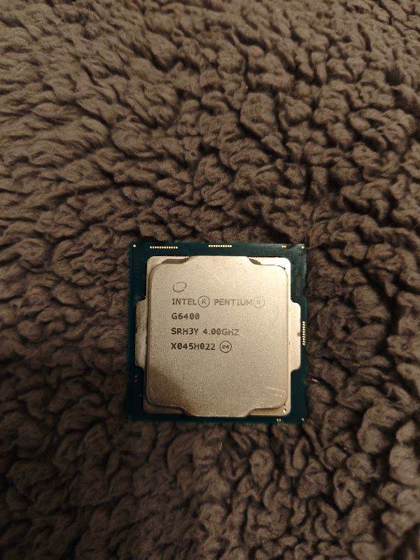 Intel pentium gold g6400 4.00 GHZ