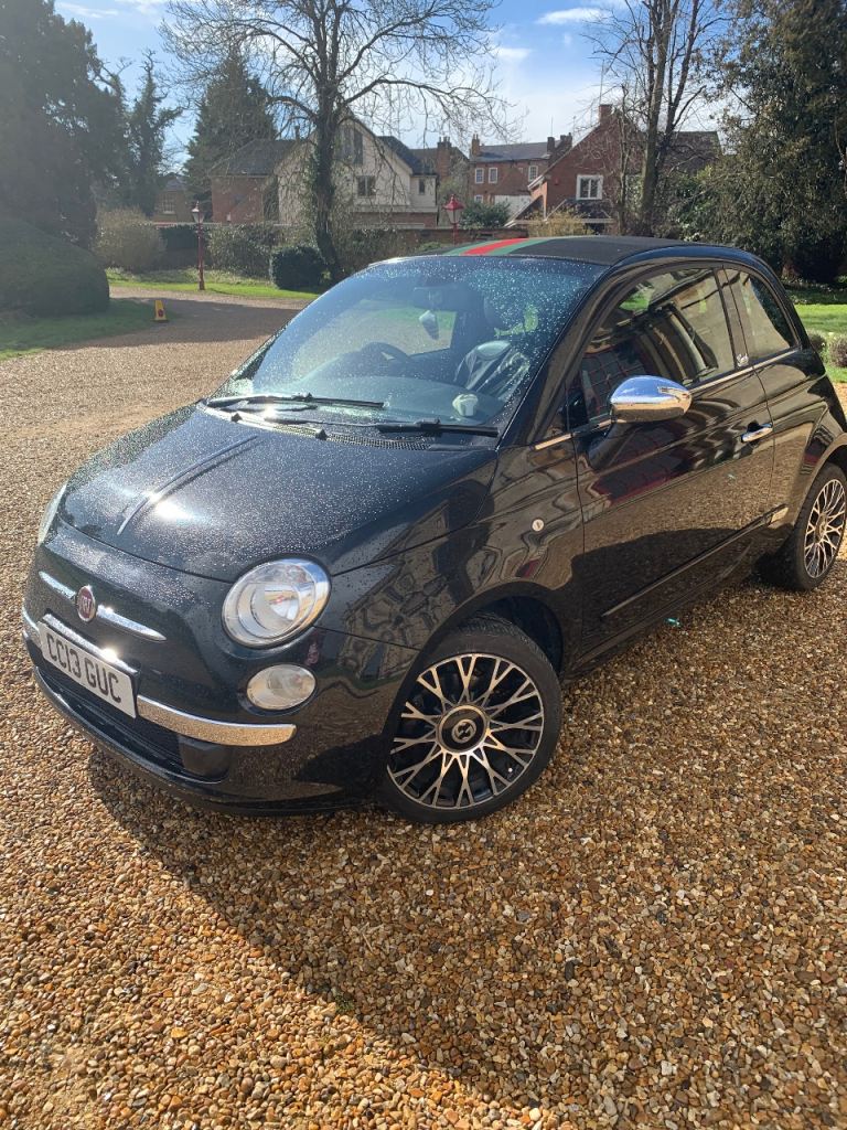 Gucci Fiat, 500, Convertible, 2013, Manual, 875 (cc), 3 doors