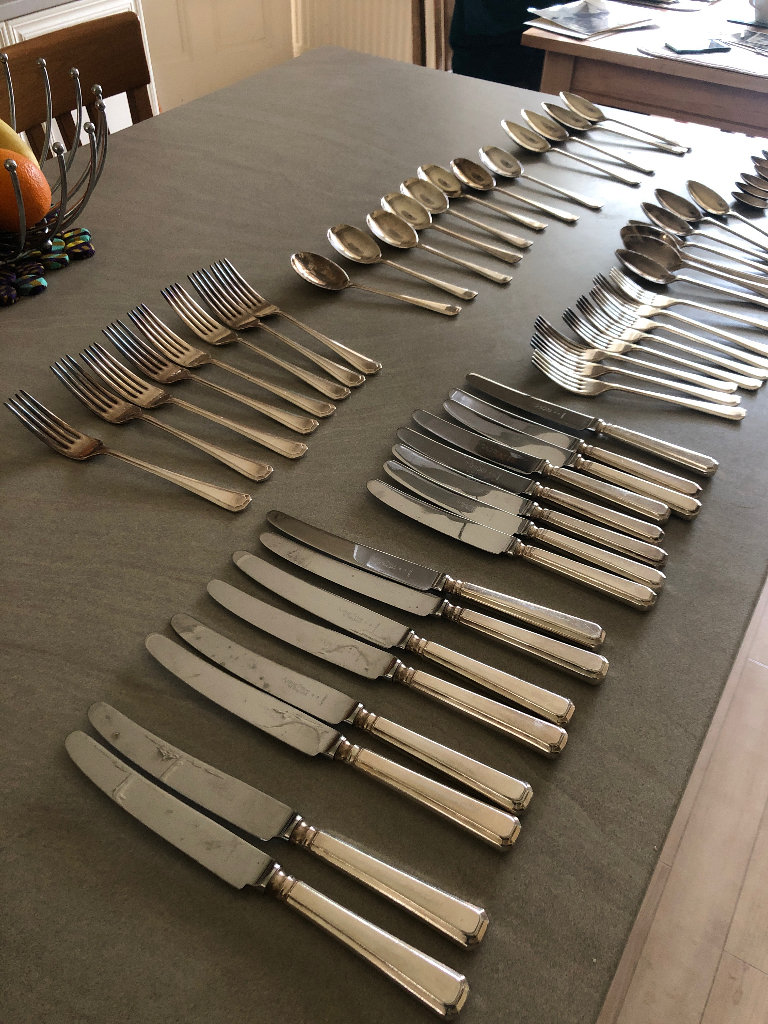 CUTLERY SILVER PLATED
