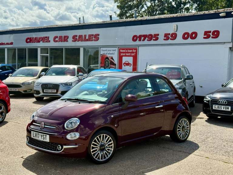 Fiat 500 1.2 Lounge Euro 6 (s/s) 3dr Petrol Manual