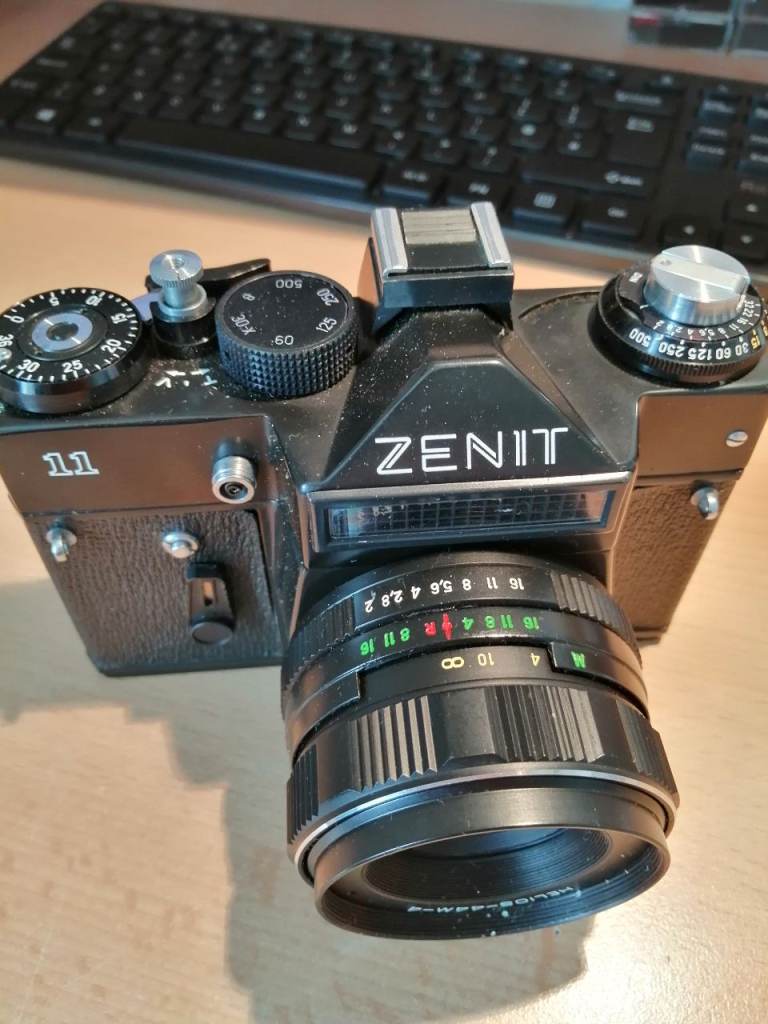 Zenit 11 Film Camera with Helios Lenses – Good Condition