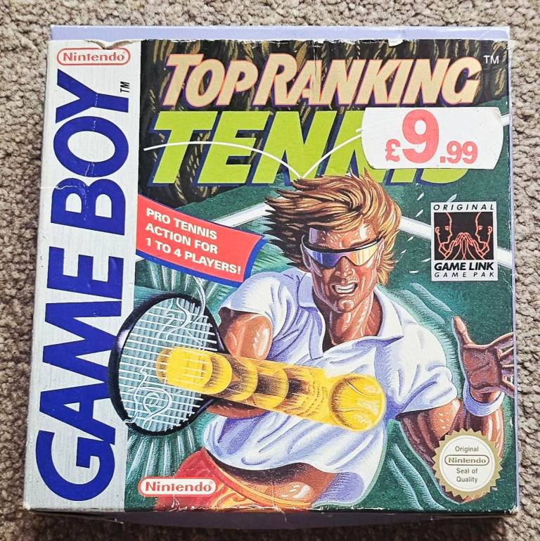 TOP RANKING TENNIS - NINTENDO GAMEBOY.