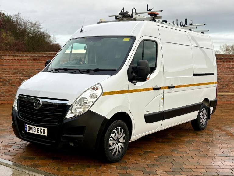 2018 Vauxhall Movano / Renault Master 2.3Cdti L2 H2 Mwb Van ***Workshop / Utility Van***  PANEL V...