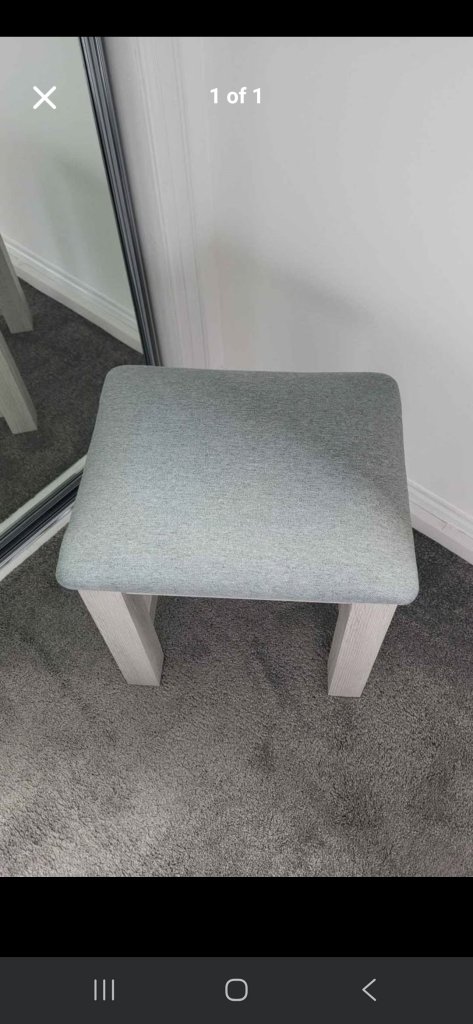 Dressing table stool 