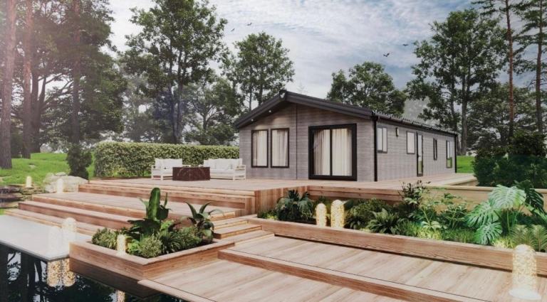 Static Lodge For Sale Off Site Willerby New Holland 40ft x 20ft, 2 Bedroom