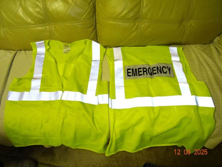 image for Hi Viz with Emergency on back