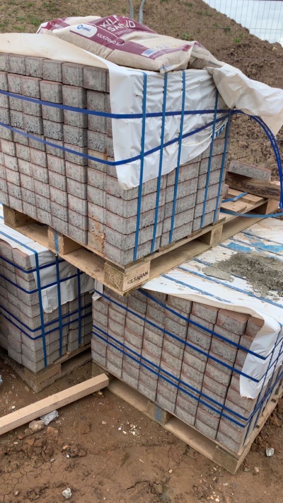 Block paving bricks - Brindle