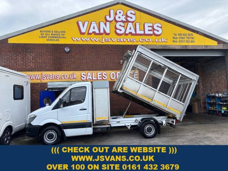 2018 67 MERCEDES-BENZ SPRINTER  TIPPER CAGED STOCKPORT / MANCHESTER  DIESEL