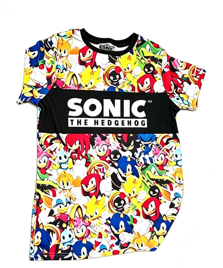Sonic The Hedgehog Multicoloured T-Shirt - New