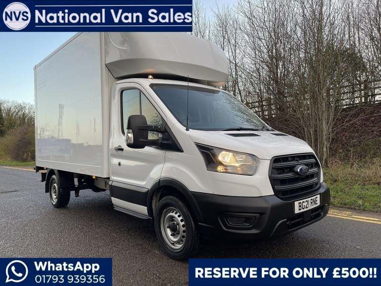 2021 Ford Transit 2.0 350 EcoBlue Leader Luton 3dr Diesel Manual RWD L3 Euro 6 (s/s) (130 ps) CHA...