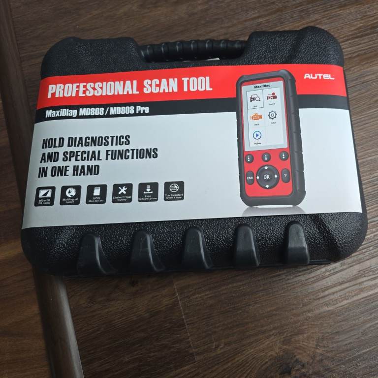 Autel MaxiDiag MD808 Pro All System Scanner OBD2 Code Reader EPB/SAS/BMS/DPF/SRS