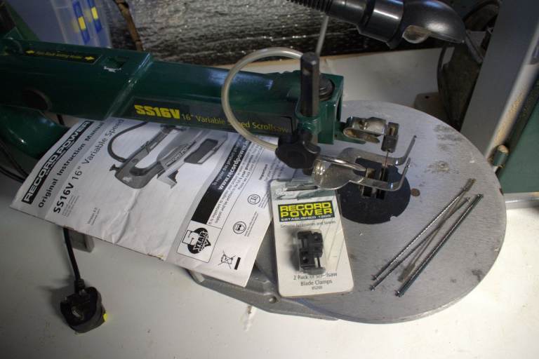 Record Power 16 inch Scroll Saw