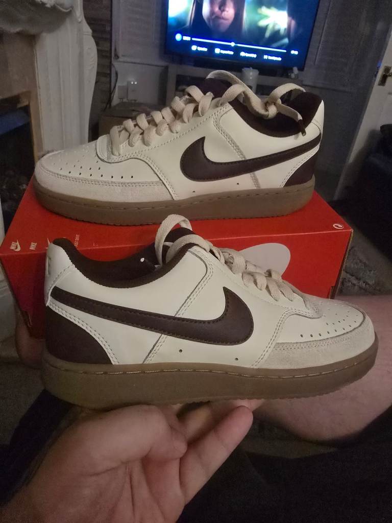 Nike Court Vision lows uk size 5 bnwt