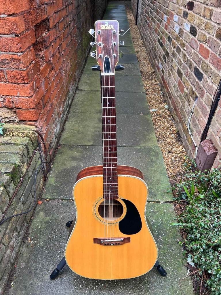 Sigma DR-7 vintage dreadnought acoustic guitar (made in Japan)