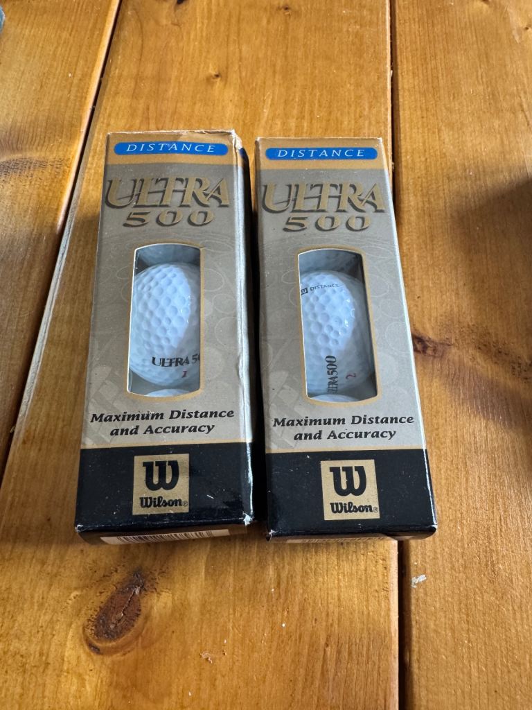 Wilson Ultra 500 golf balls