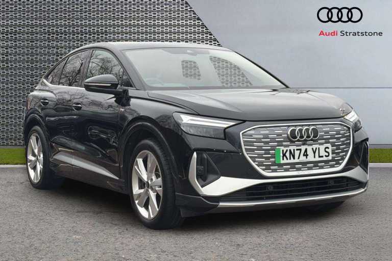 2024 Audi Q4 e-tron 210kW 45 Quattro 82kWh S Line 5dr Auto [Leather] SUV Electric Automatic