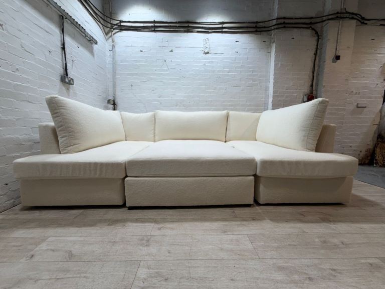 Beige Carnaby U Shaped Cinema Sofa 